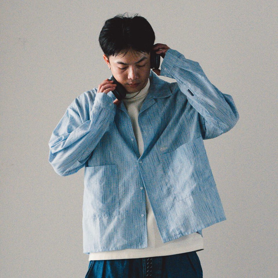 4PM0004-261 短板襯衫式外套 Graphic Pocket Shirt