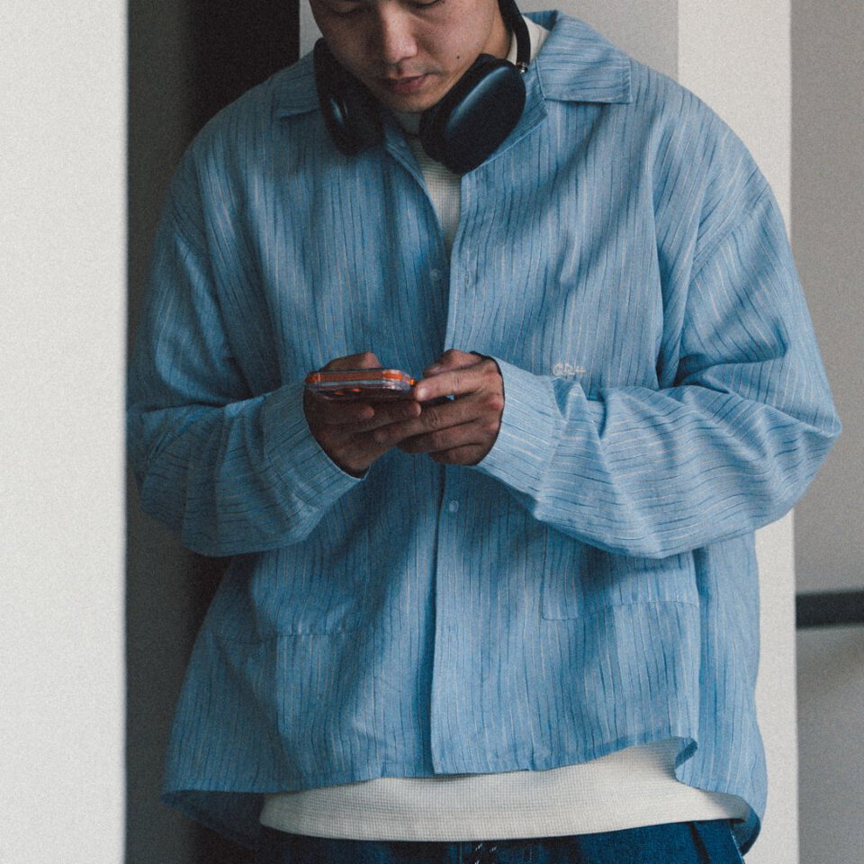 短板襯衫式外套 Graphic Pocket Shirt