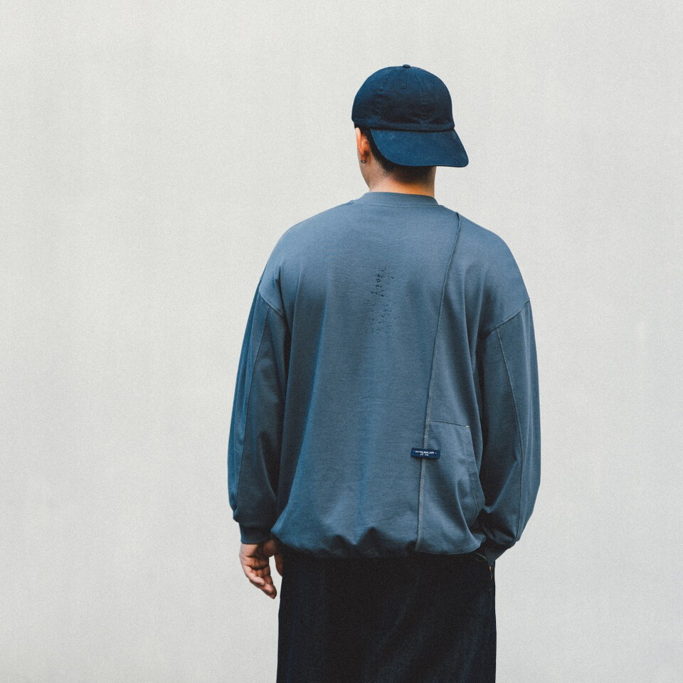 反車線口袋長T REV-Pocket L Tee