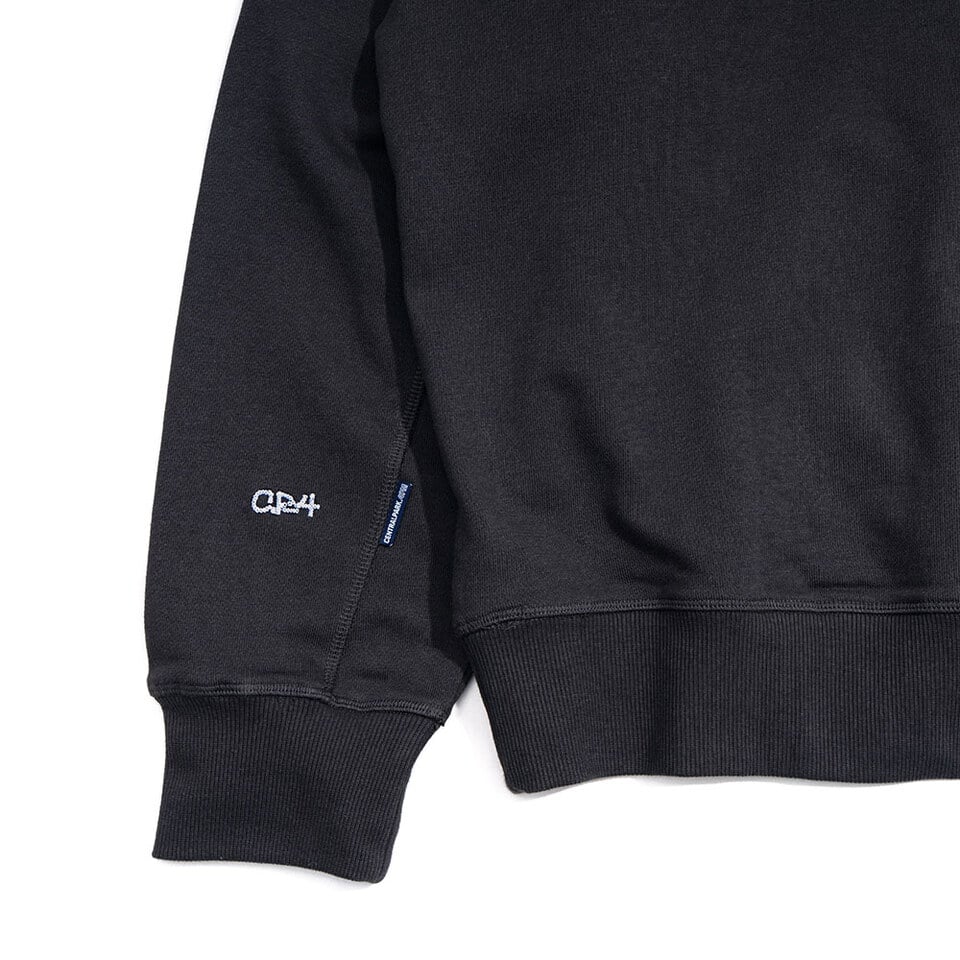 寬鬆短版連帽上衣 Half Zip Hoodie