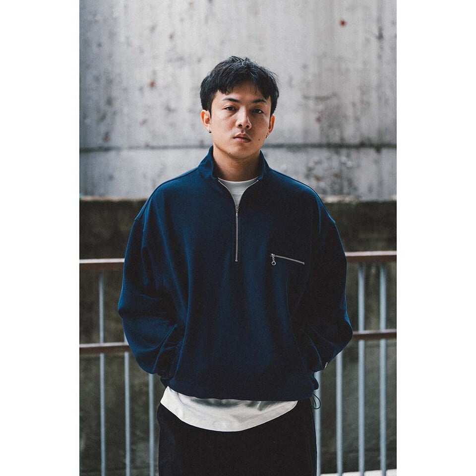 抽繩上衣 Blueberry Milk SL Tee