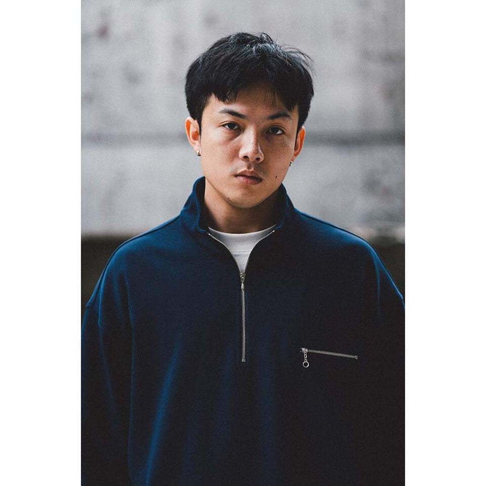 抽繩上衣 Blueberry Milk SL Tee