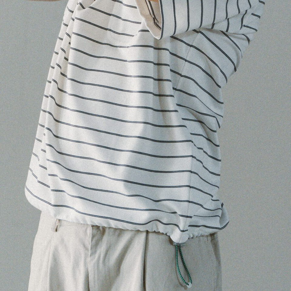 4PM0105-262 抽繩條紋短Tee Summer Stripe Tee