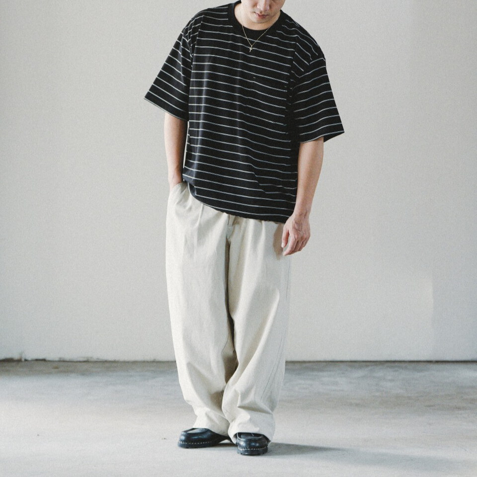4PM0105-262 抽繩條紋短Tee Summer Stripe Tee