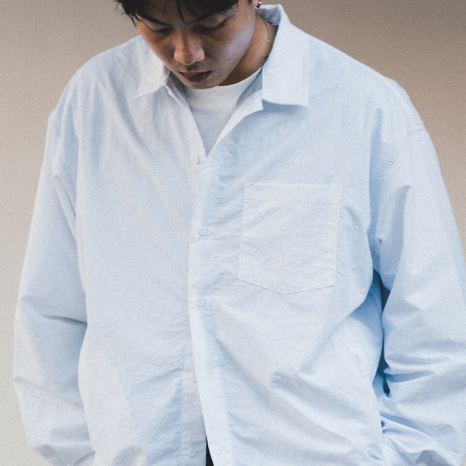 4PM0205-262 短版風衣襯衫 Wind Shirt