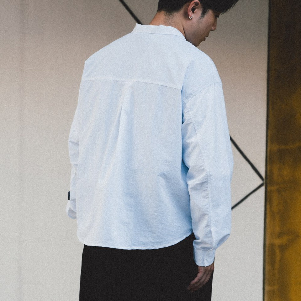 4PM0205-262 短版風衣襯衫 Wind Shirt