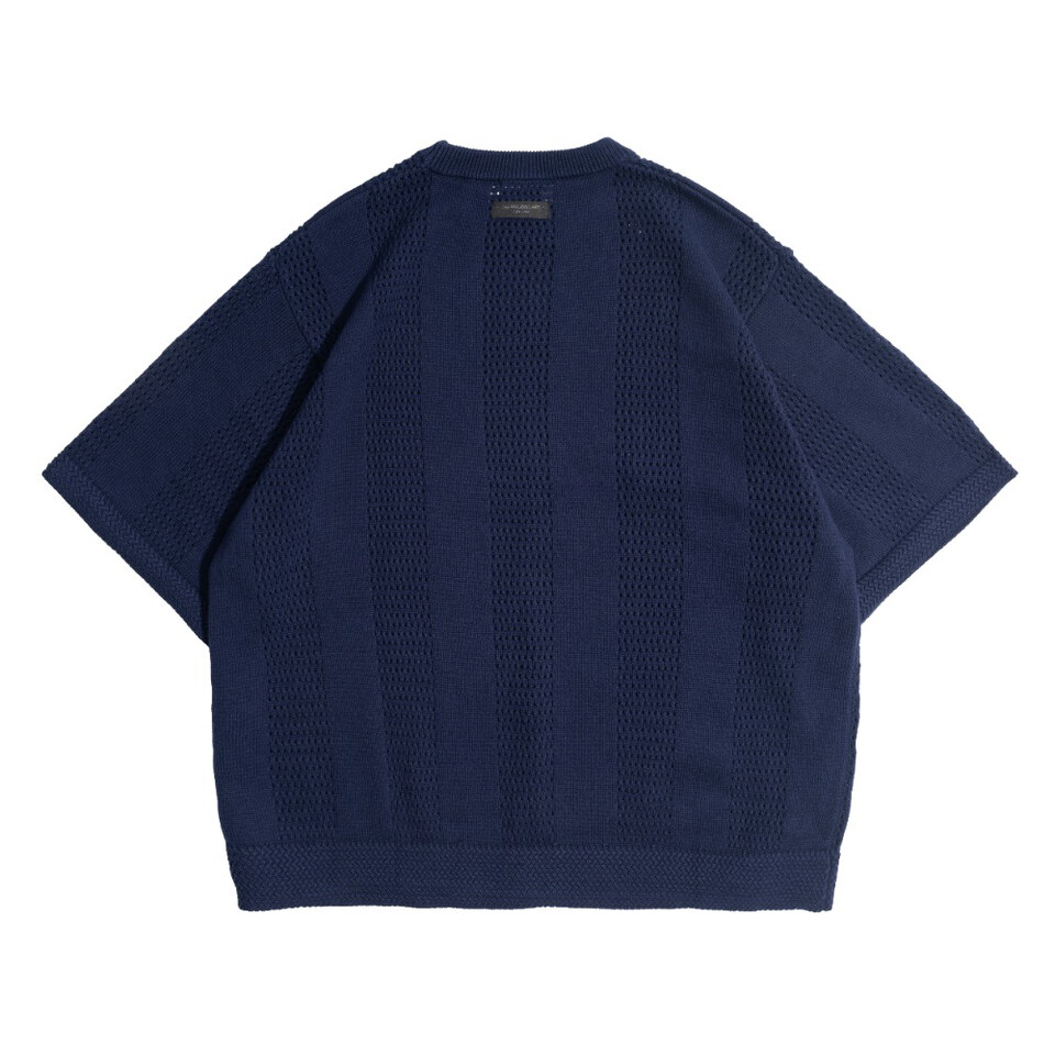 簍空針織上衣 Crew Neck Knit Tee'26