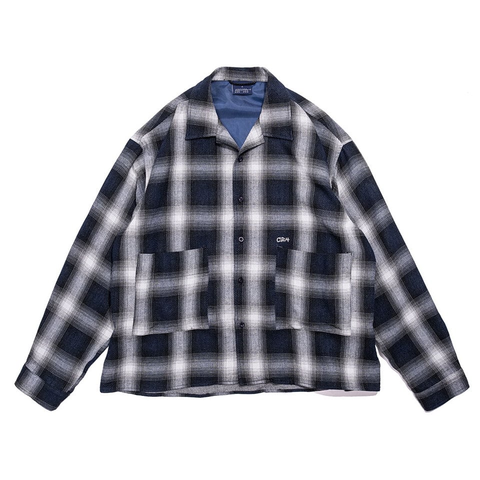 4PM1103-261 格紋襯衫外套 00s Grid Pocket Shirt