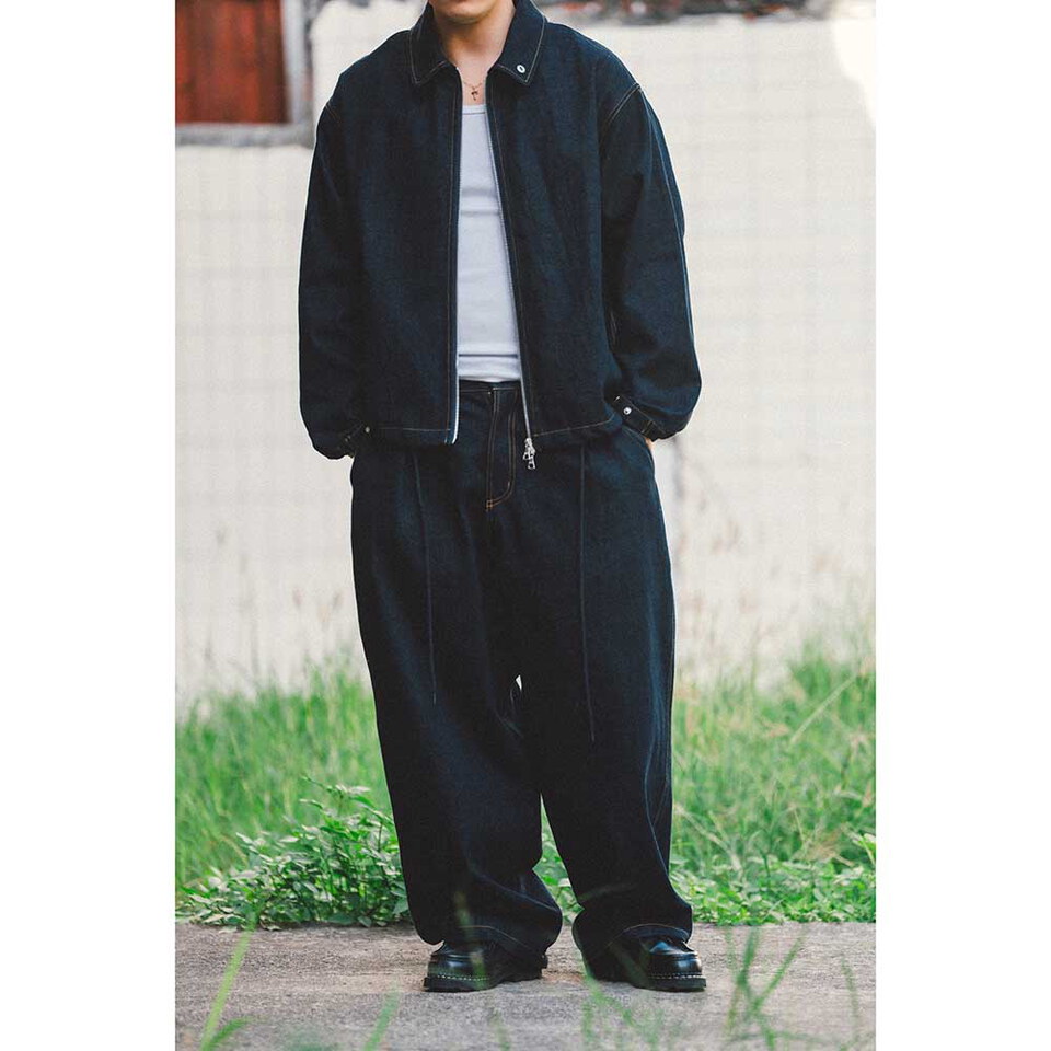 寬鬆丹寧長褲 Cycle Denim Lunch Pants