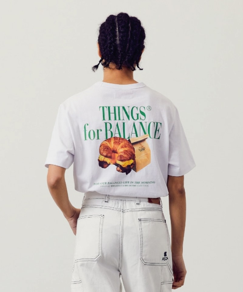早晨印花TEE MORNING CAFE TEE