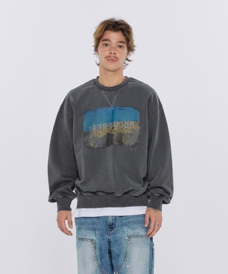 印花大學Tee TAP STUDIO SWEAT SHIRTS