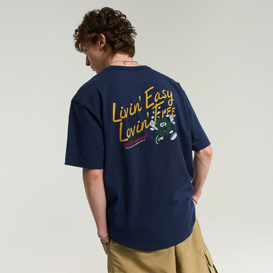 AECA0124-262 10週年紀念短TEE CHARACTER 10TH ANNIVERSARY HALF SLEEVE TEE