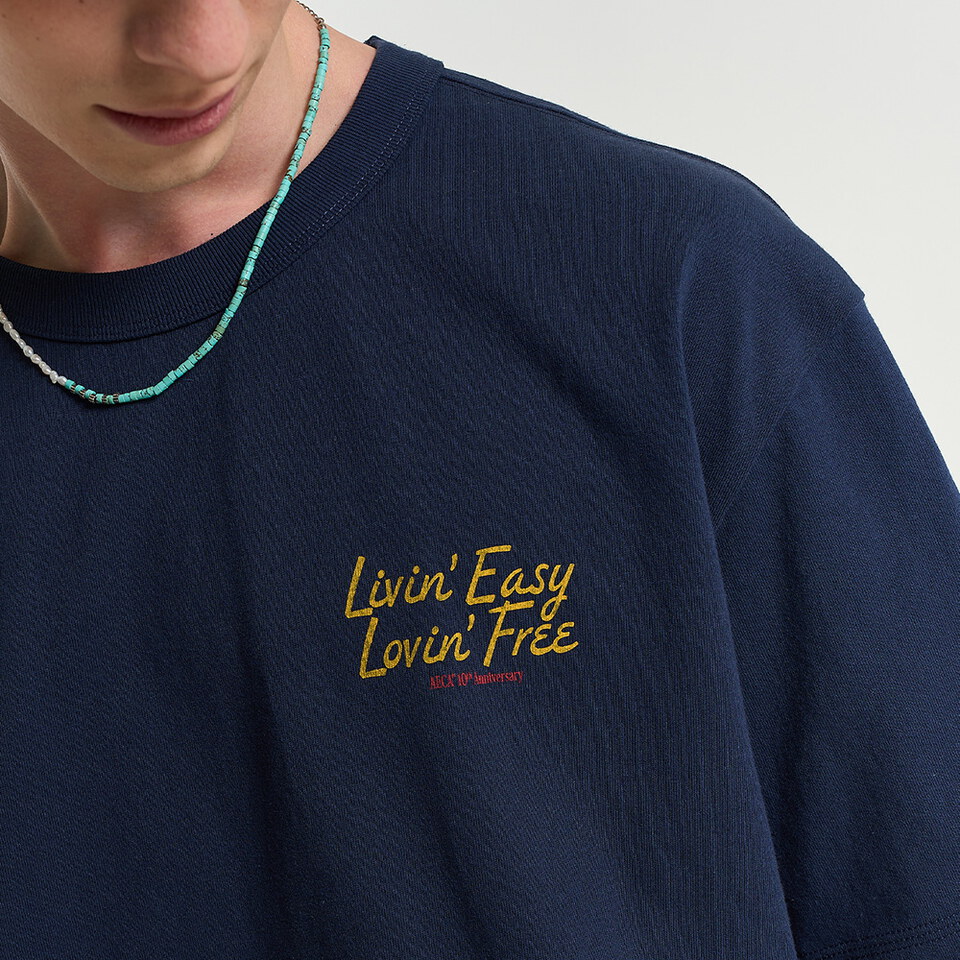 AECA0124-262 10週年紀念短TEE CHARACTER 10TH ANNIVERSARY HALF SLEEVE TEE