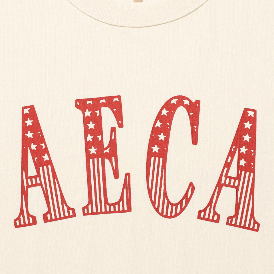 AECA0129-262 經典LOGO短TEE CLASSIC LOGO DISTRESSED HALF SLEEVE TEE