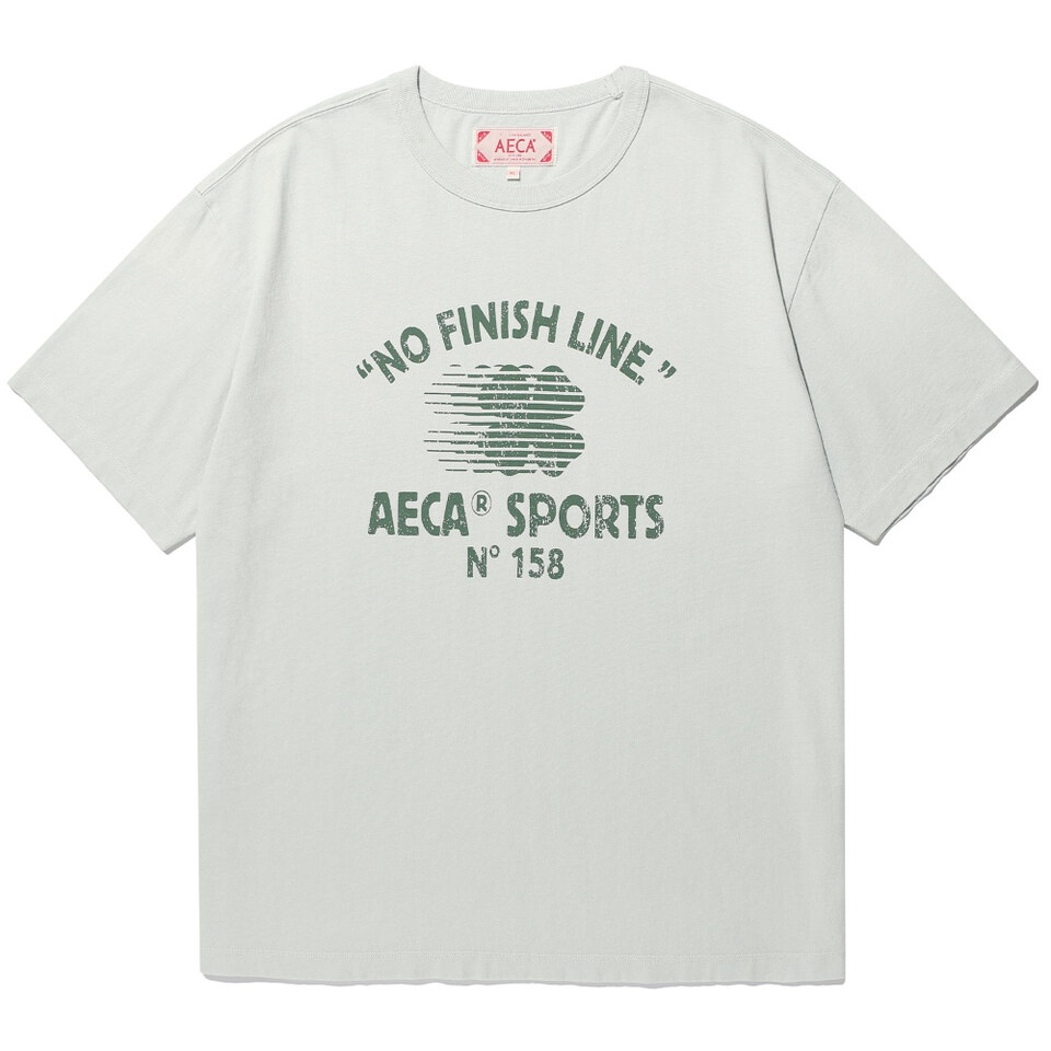 AECA0130-262 水洗印花短TEE NO FINISH LINE WASHED HALF SLEEVE TEE