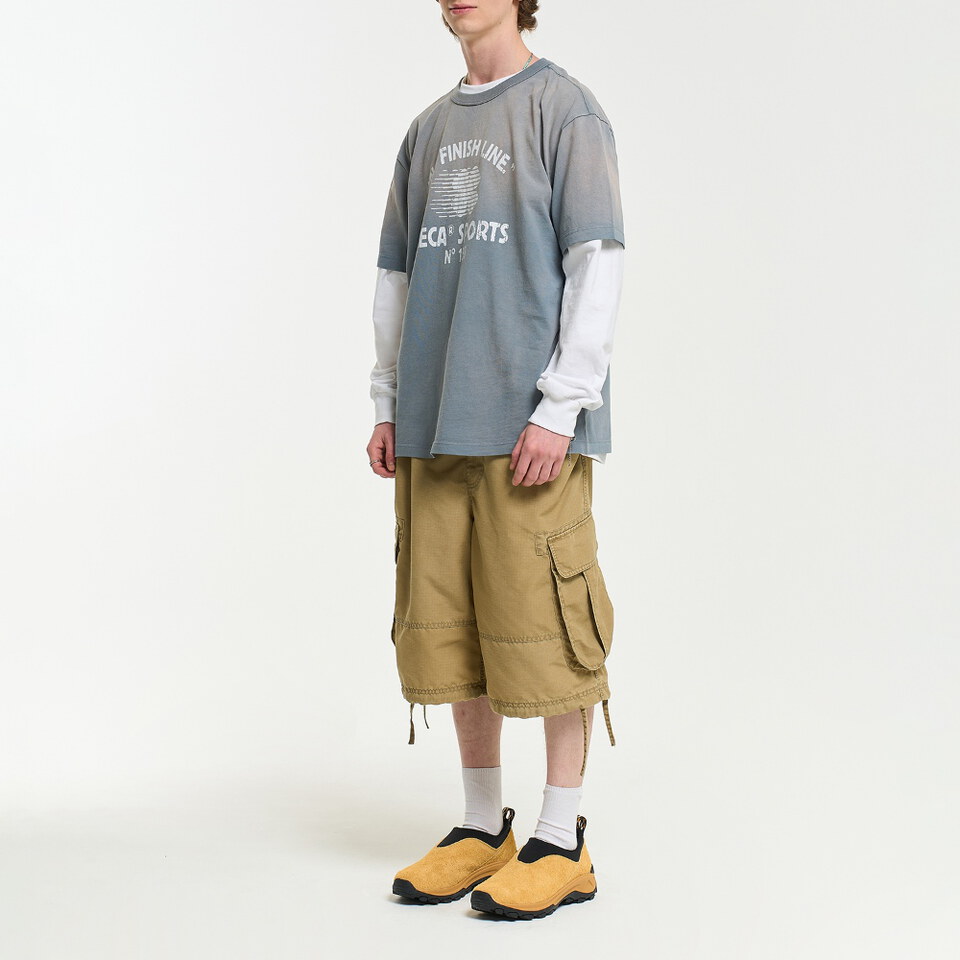 AECA0130-262 水洗印花短TEE NO FINISH LINE WASHED HALF SLEEVE TEE