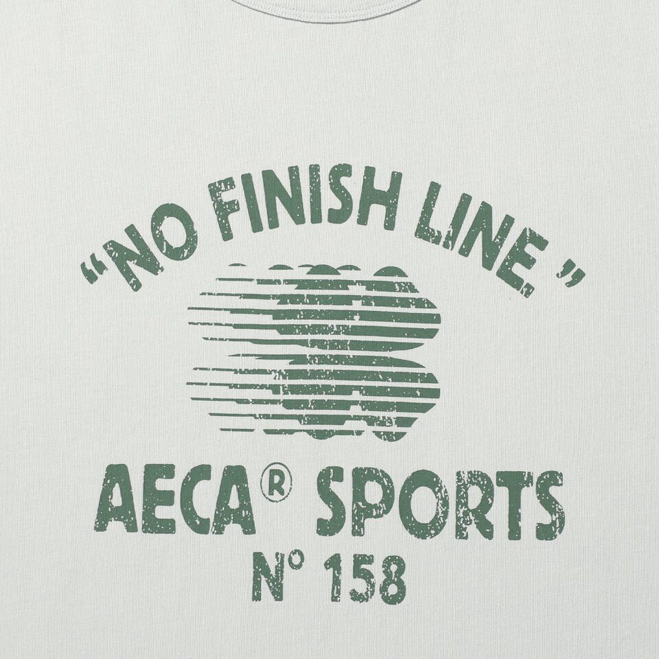 AECA0130-262 水洗印花短TEE NO FINISH LINE WASHED HALF SLEEVE TEE