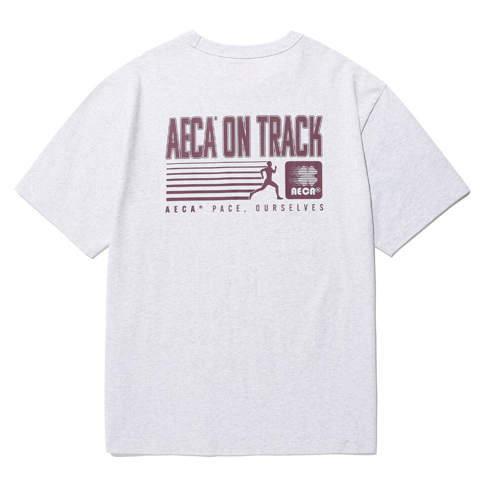 AECA0131-262 跑步印花短TEE ON TRACK HALF SLEEVE TEE