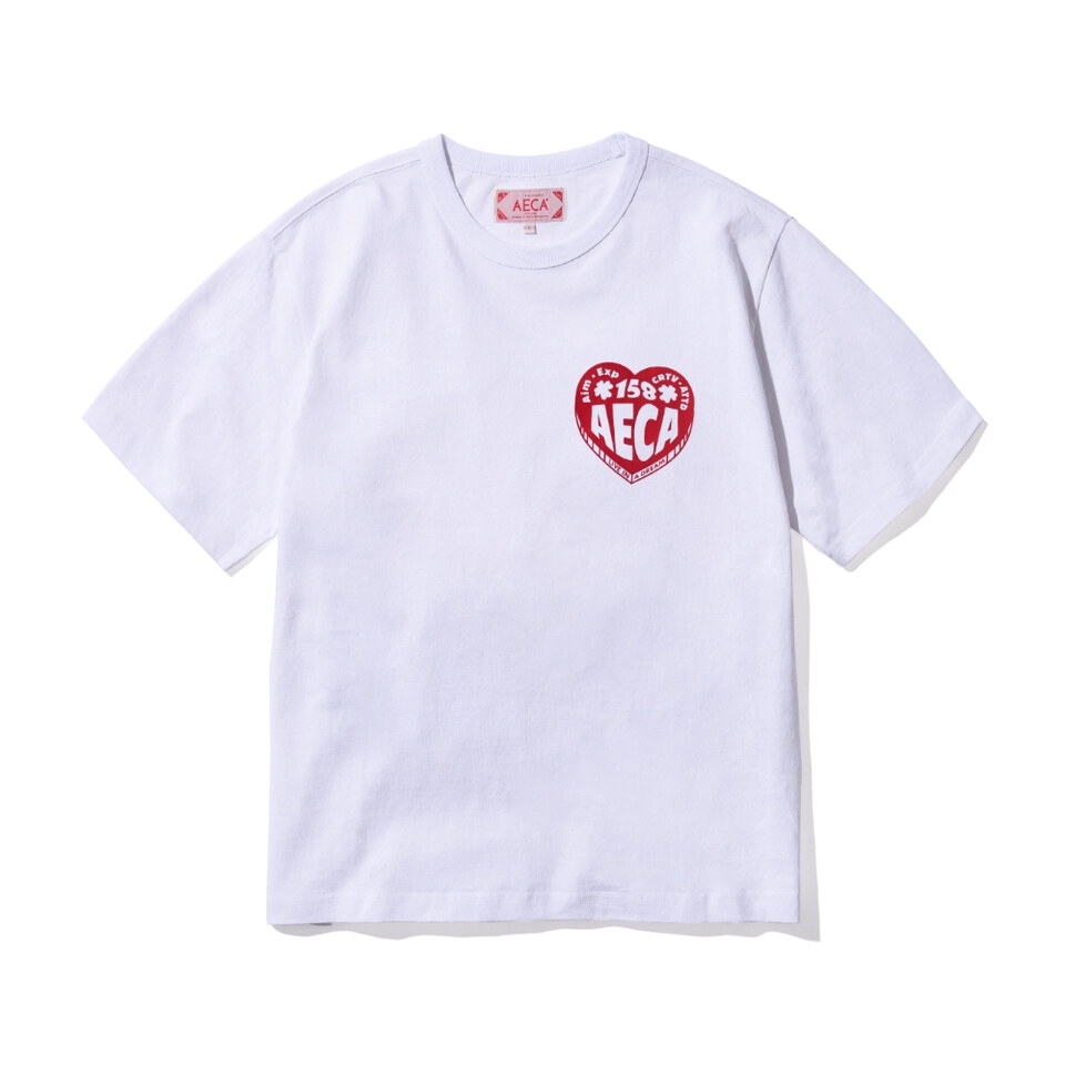AECA0132-262 愛心LOGO短TEE LOVE HALF SLEEVE
