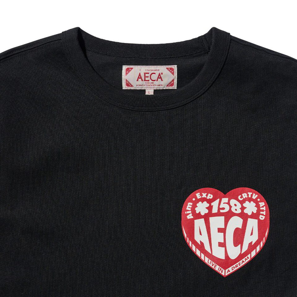 AECA0132-262 愛心LOGO短TEE LOVE HALF SLEEVE
