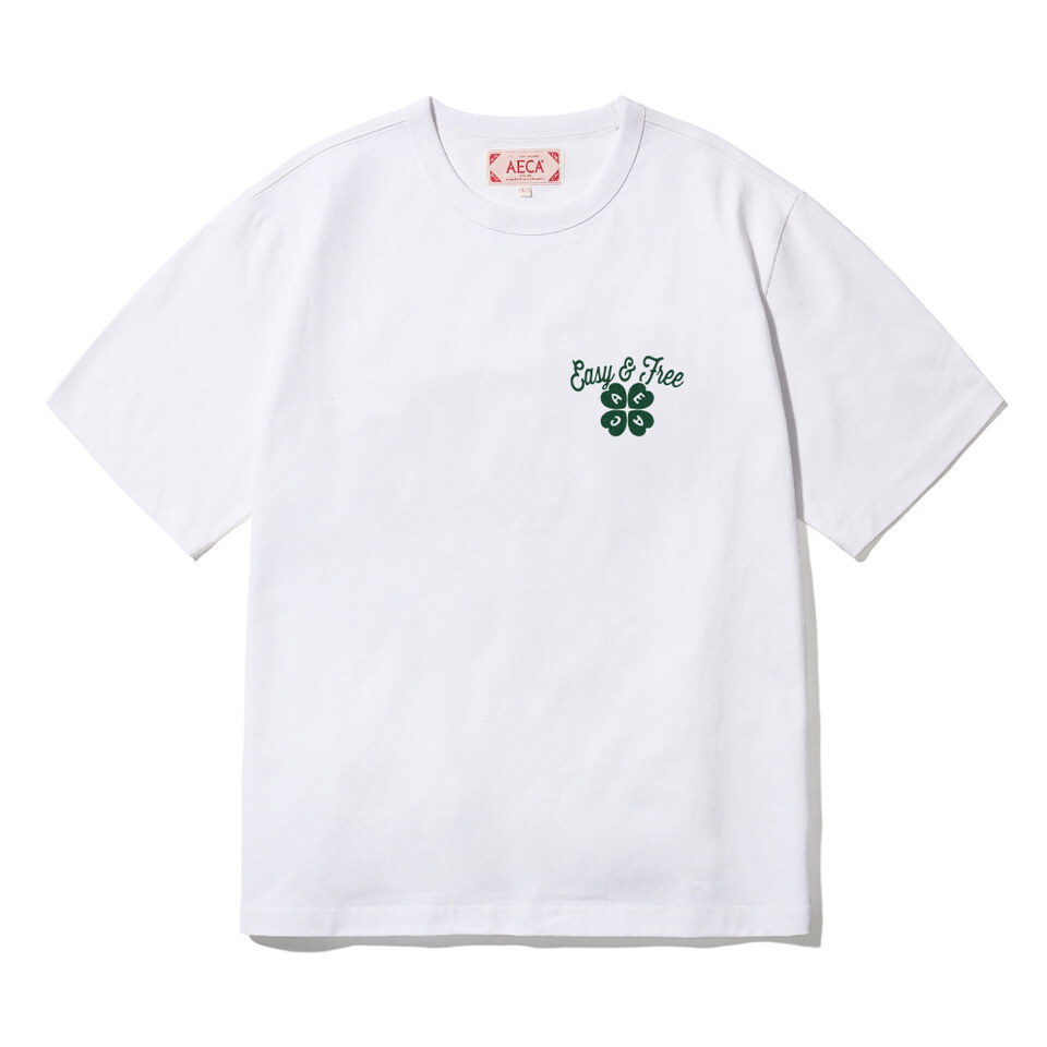 AECA0133-262 幸運草印花短TEE LOVIN EASY TEE