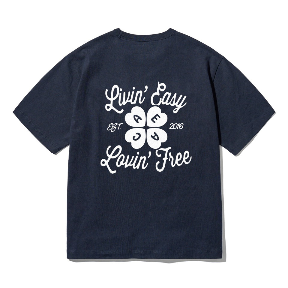 AECA0133-262 幸運草印花短TEE LOVIN EASY TEE