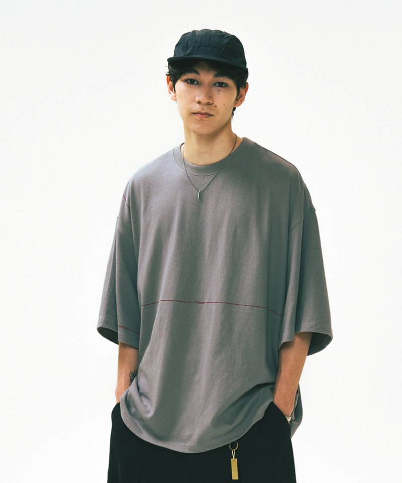 AGL0101-252 落肩印花Tee Size Graphic Half Tee