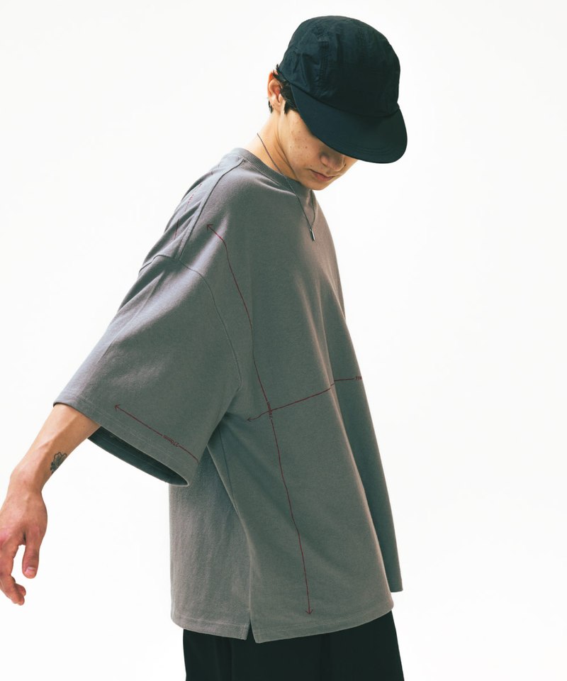 AGL0101-252 落肩印花Tee Size Graphic Half Tee