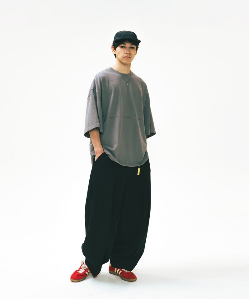 AGL0101-252 落肩印花Tee Size Graphic Half Tee