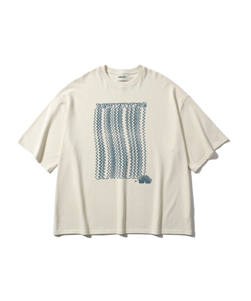 AGL0103-252 落肩圖像Tee Slinky Graphic Half Tee