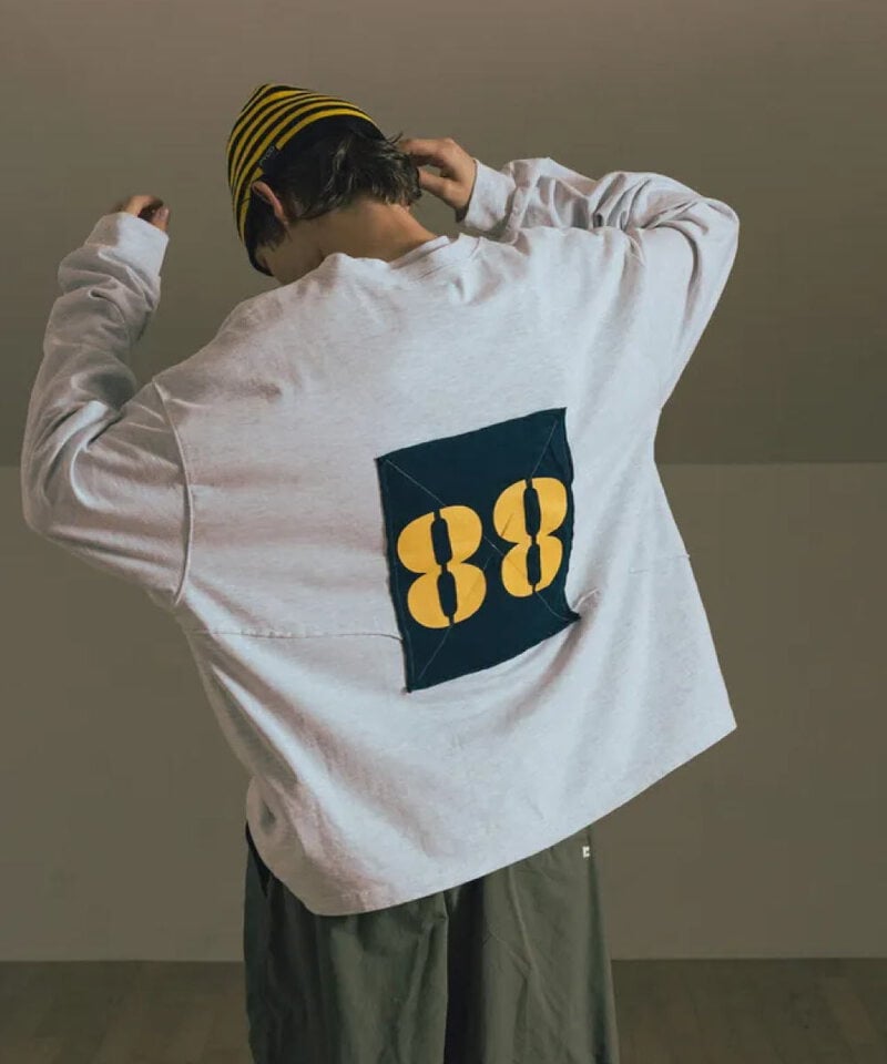 AGL0107-252 剪裁層次長袖上衣 Cut-Off Layered Long Sleeve