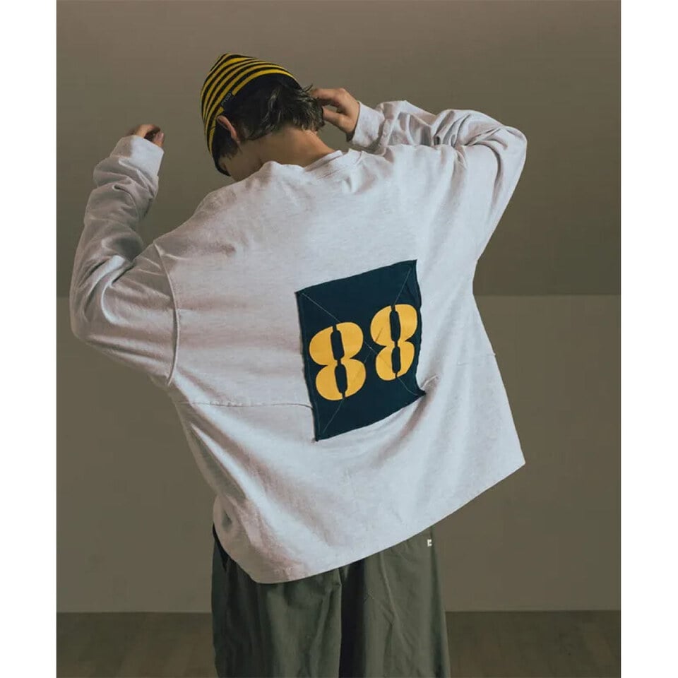 AGL0107-252 剪裁層次長袖上衣 Cut-Off Layered Long Sleeve