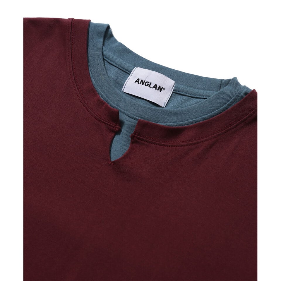 AGL0107-252 剪裁層次長袖上衣 Cut-Off Layered Long Sleeve