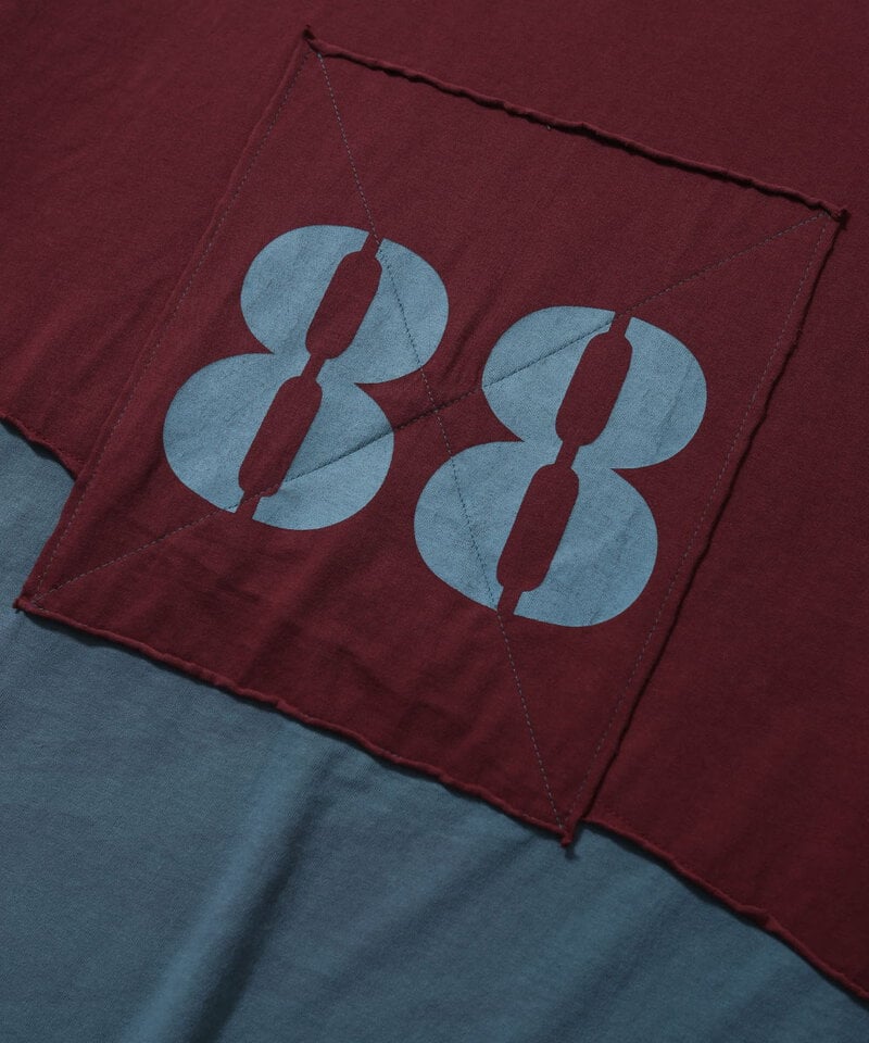 AGL0107-252 剪裁層次長袖上衣 Cut-Off Layered Long Sleeve