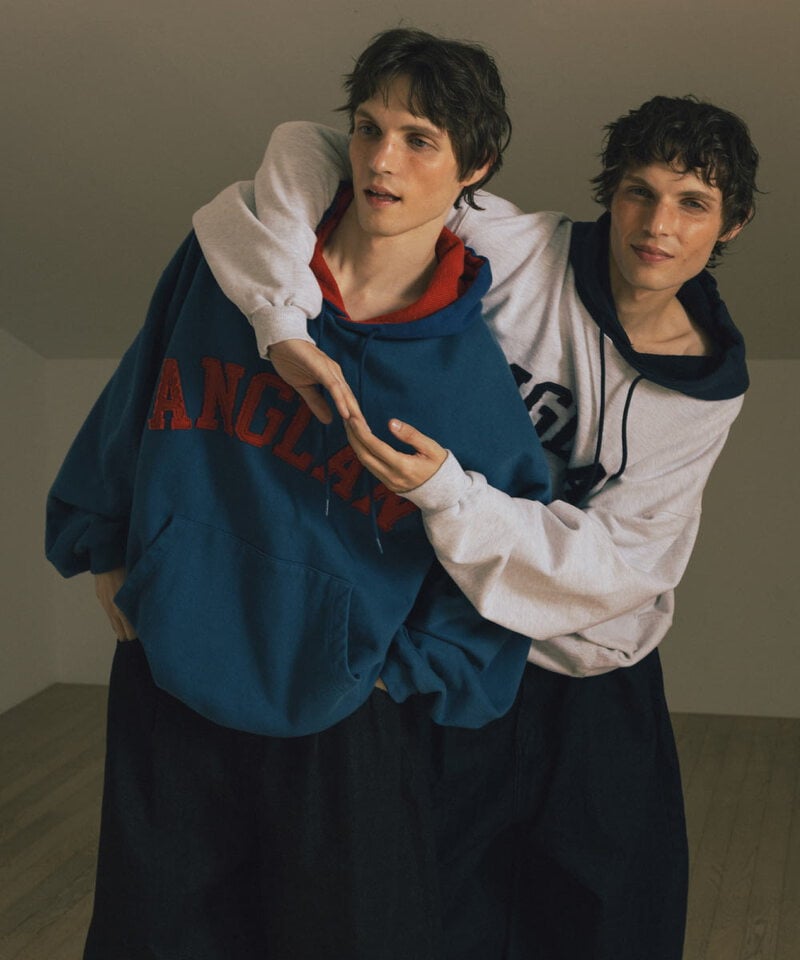 AGL0108-252 拼接貼布連帽上衣 Palette Mix Applique Hoodie