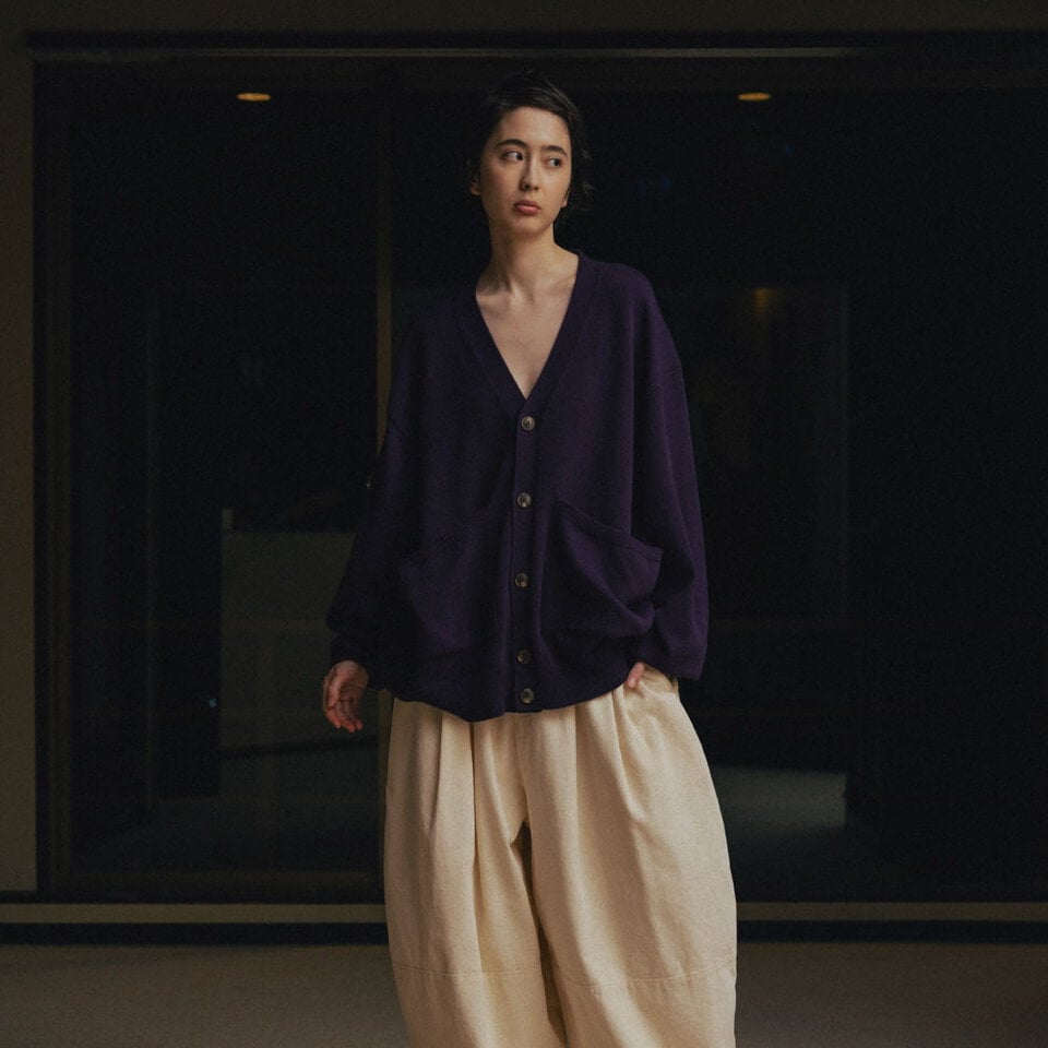 AGL0110-252 開襟衫 Lazy Pocket Cardigan