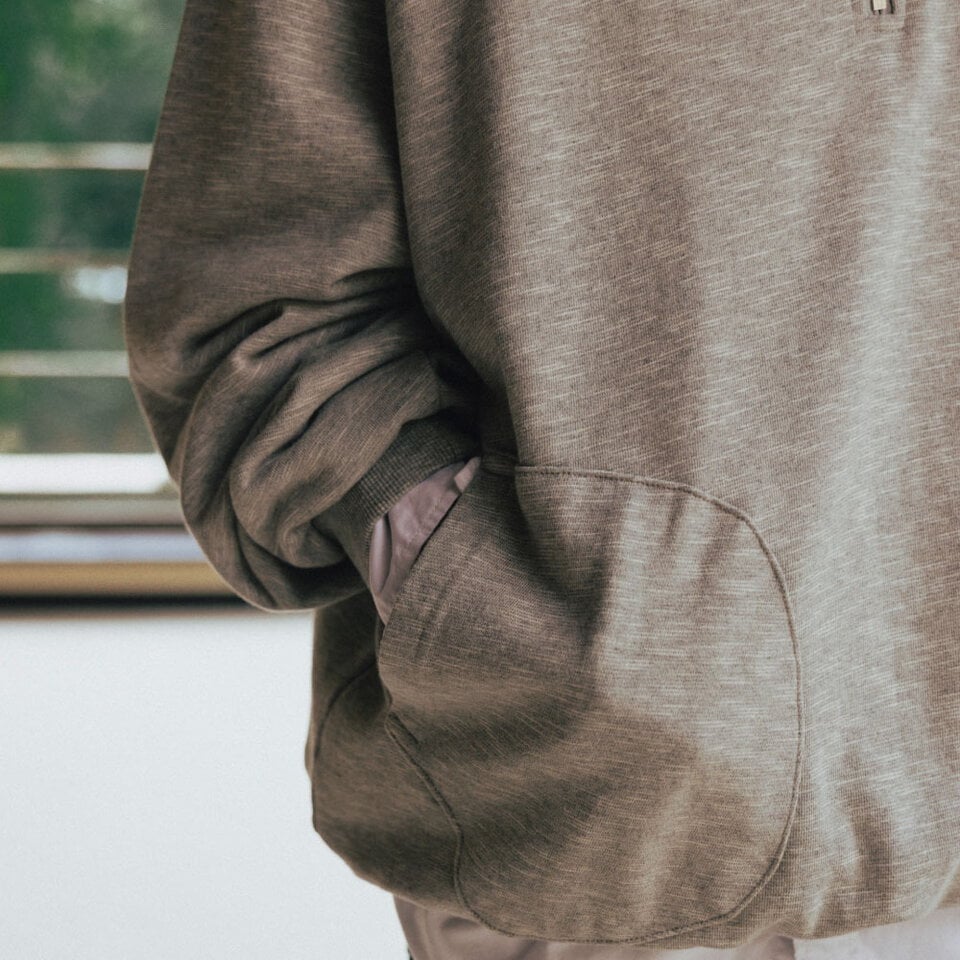 AGL0111-252 雙口袋大學TEE Boxing Pocket Collar Sweat Shirt