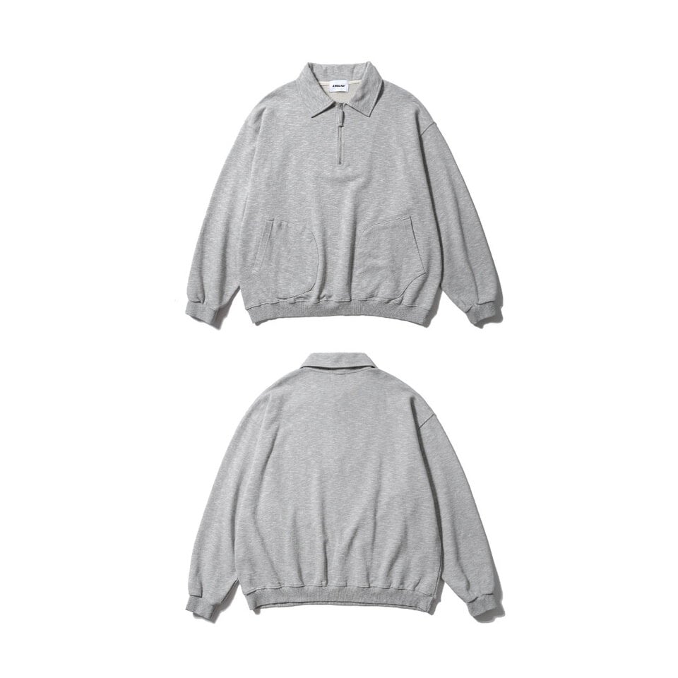 AGL0111-252 雙口袋大學TEE Boxing Pocket Collar Sweat Shirt