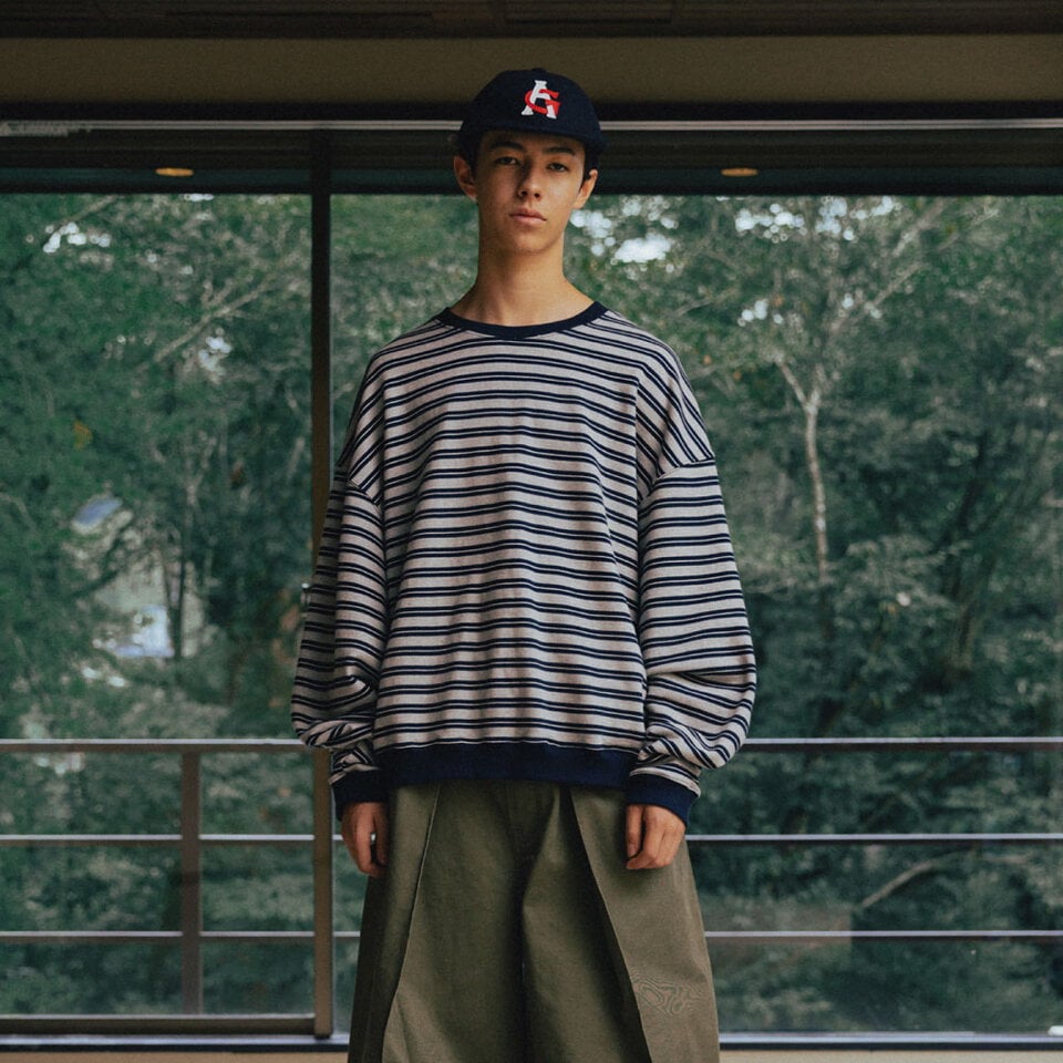 AGL0112-252 條紋上衣 Stripe Sweat Shirt