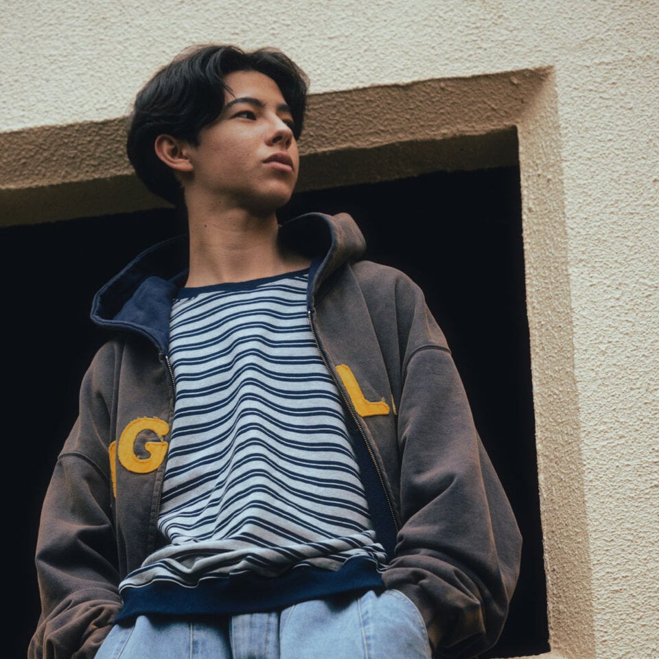條紋上衣 Stripe Sweat Shirt