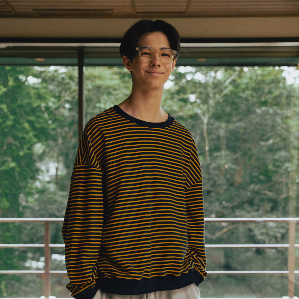 條紋上衣 Stripe Sweat Shirt