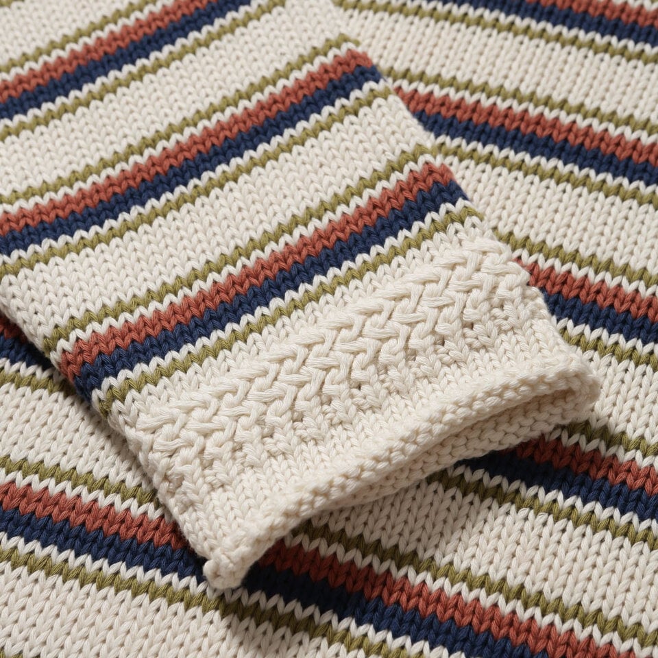 條紋毛衣 Multi Colored Stripe Sweater