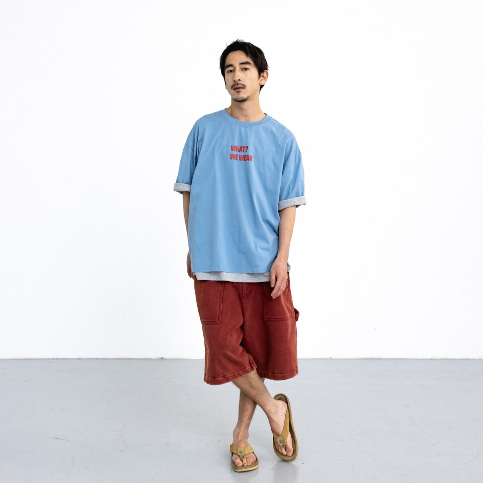 標語圖案短Tee Slogan Graphic Tee
