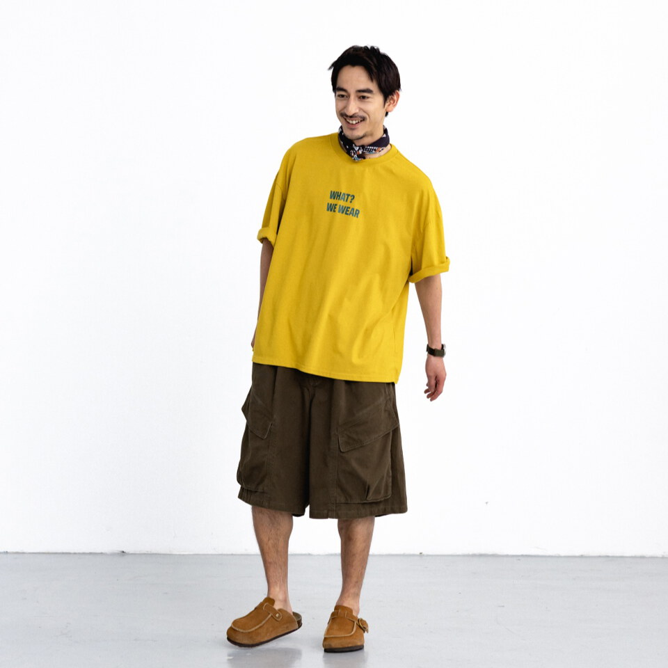 標語圖案短Tee Slogan Graphic Tee