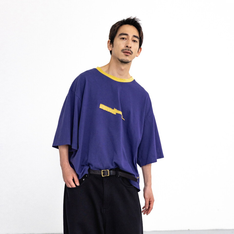 閃電貼布水洗T Lightning Fade Washed Tee