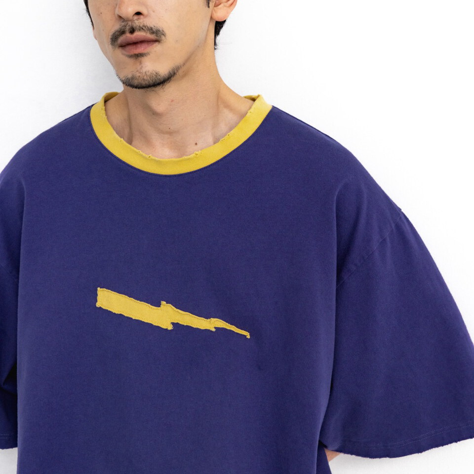 閃電貼布水洗T Lightning Fade Washed Tee
