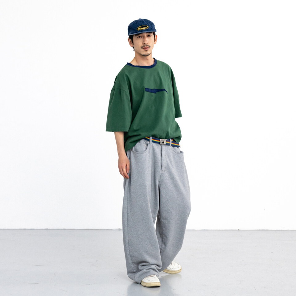 閃電貼布水洗T Lightning Fade Washed Tee