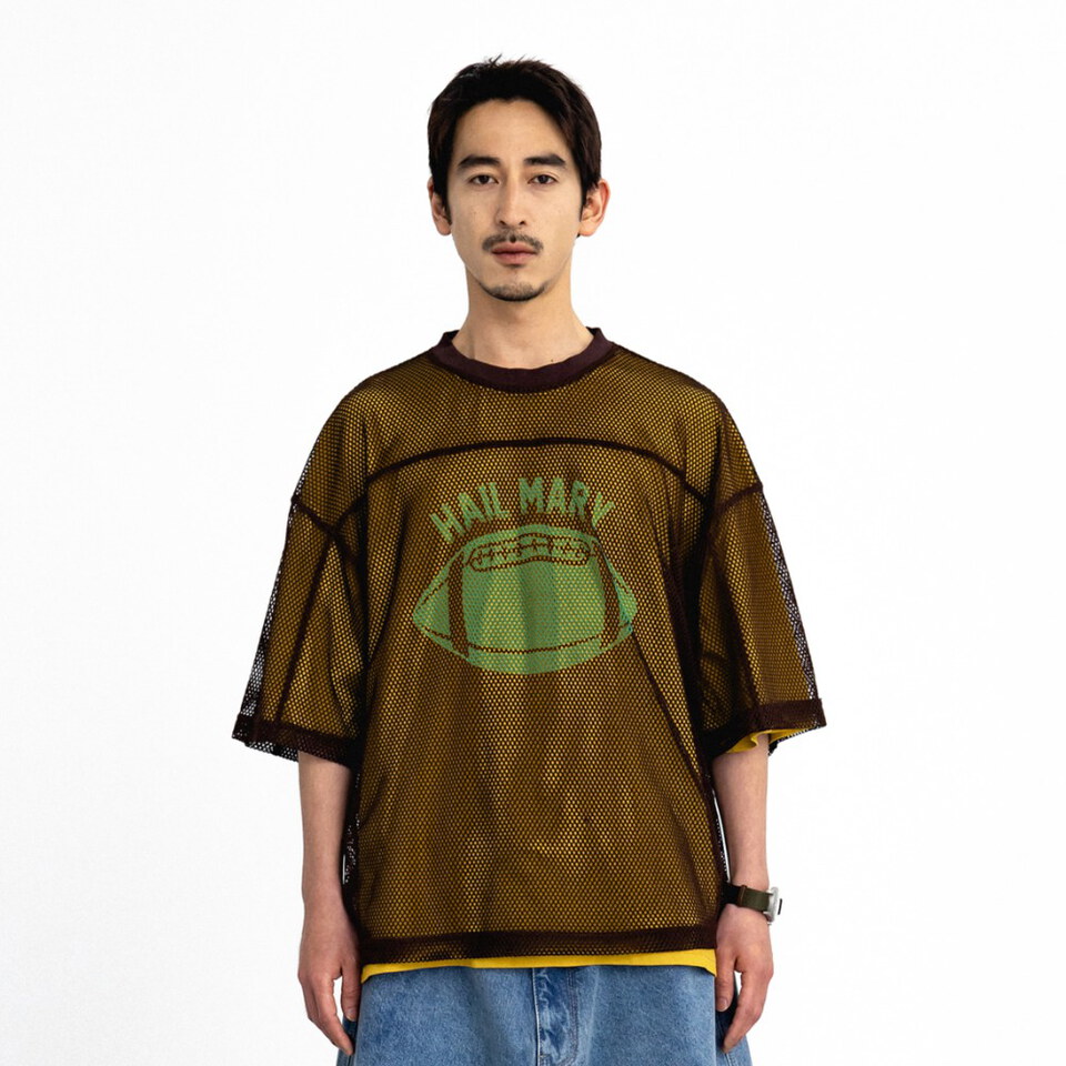 網眼足球短Tee Hail Mary Mesh T-Shirt