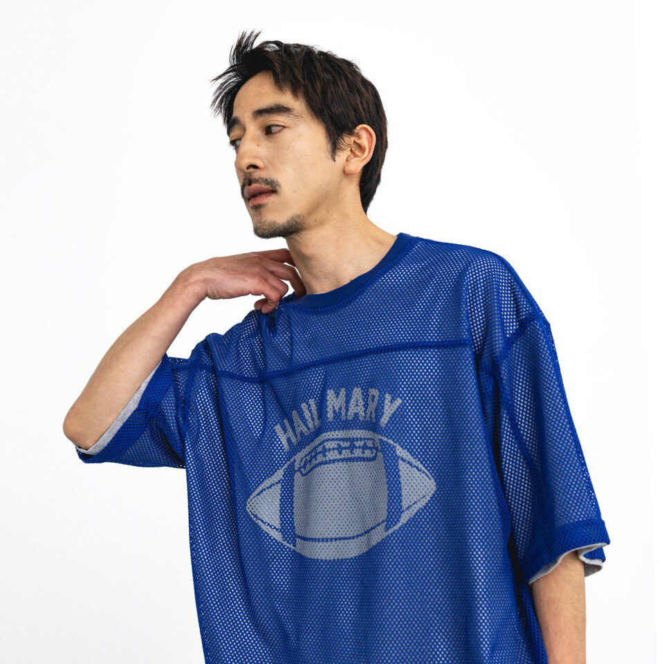 網眼足球短Tee Hail Mary Mesh T-Shirt