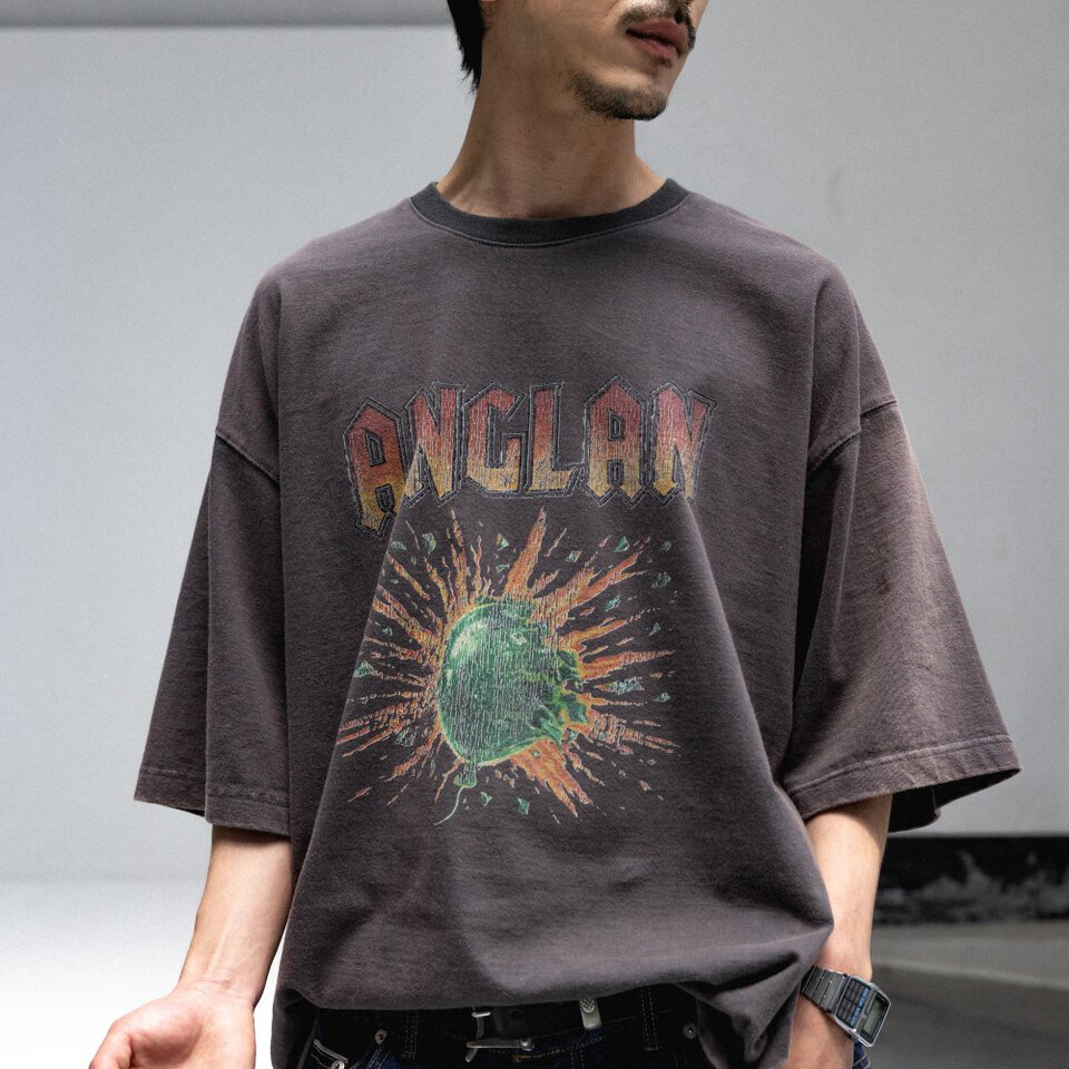 水洗印花短Tee Vintage Blast Graphic Tee